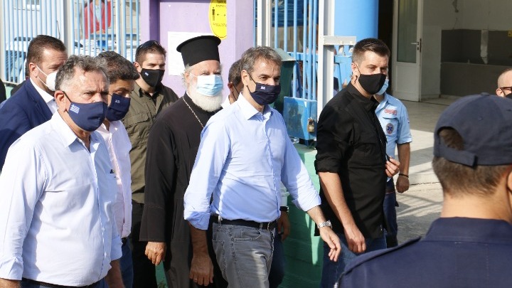 Κυριάκος Μητσοτάκης: Στο Αρκαλοχώρι ο πρωθυπουργός
