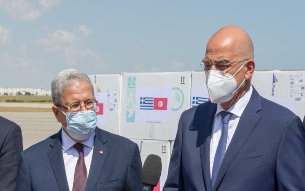 Δηλώσεις Δένδια από Τυνησία