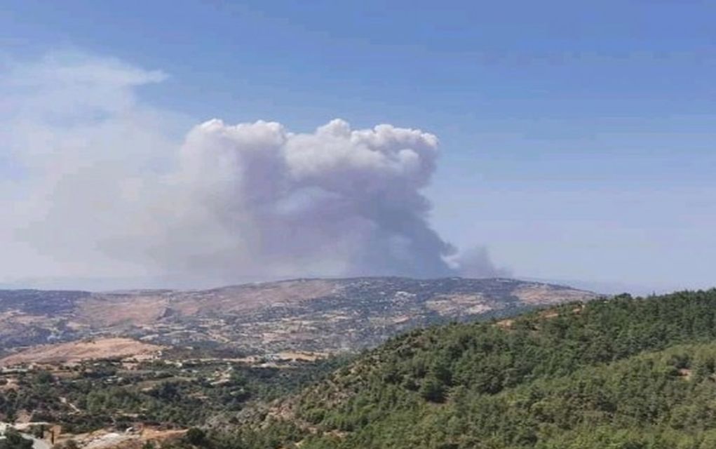 Κύπρος – ΤΩΡΑ: Μεγάλο μέτωπο φωτιάς στην Πάφο