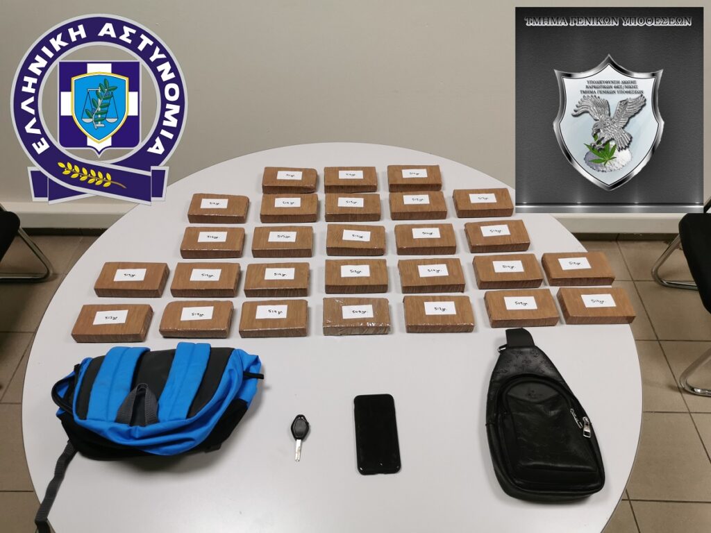 Θεσσαλονίκη: Συνελήφθη 33χρονος για διακίνηση ναρκωτικών – Βρέθηκαν 13 κιλά ηρωίνης (pics)