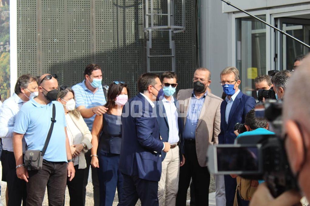 Τσίπρας: Έφτασε στην ΔΕΘ ο πρόεδρος του ΣΥΡΙΖΑ