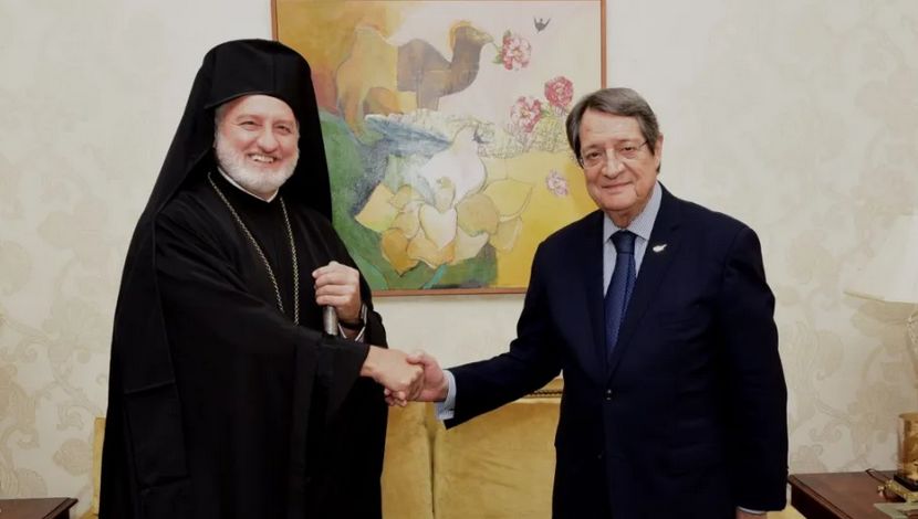 Συνάντηση Ελπιδοφόρου-Αναστασιάδη στη Νέα Υόρκη
