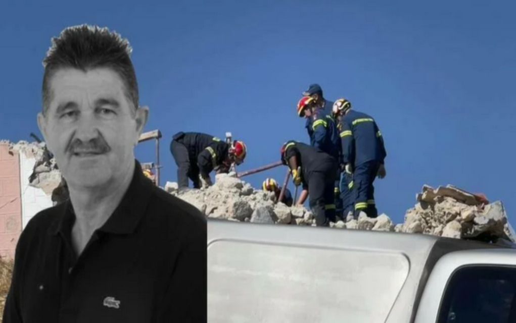 Σεισμός στο Ηράκλειο: Θρήνος στην κηδεία του Ιάκωβου Τσαγκαράκη που σκοτώθηκε μέσα στο εκκλησάκι