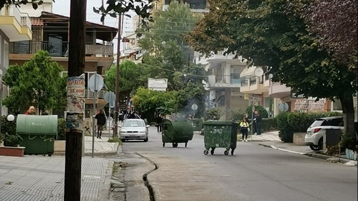 Θεσσαλονίκη: 15 προσαγωγές υπόπτων που κινούταν από το ΕΠΑΛ Ευόσμου στους Αμπελοκήπους