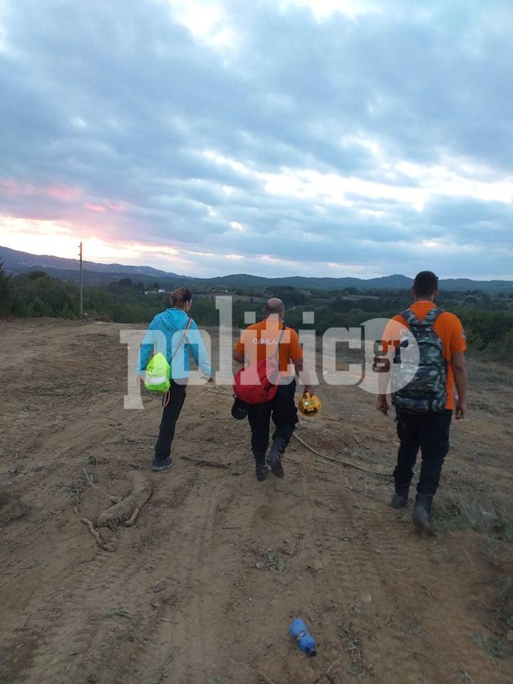 Χαλκιδική: Αποκλειστικό βίντεο από τη διάσωση 80χρονης που είχε εξαφανιστεί στο Παλαιοχώρι