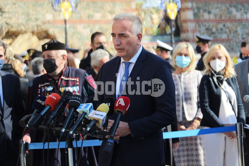 Στ. Καλαφάτης: «Η 26η Οκτωβρίου συνδέει τη Θεσσαλονίκη με τη χριστιανοσύνη»