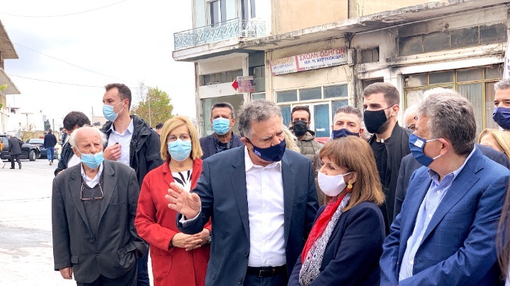 Ηράκλειο: Η ΠτΔ στις σεισμόπληκτες περιοχές