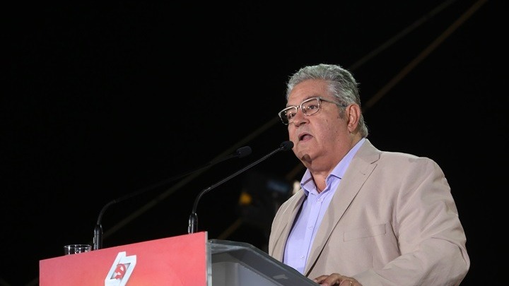 Δ. Κουτσούμπας: Λείπουν χρήματα για τον λαό αλλά δίνονται σε γαλλικά και αμερικάνικα πολεμικά συγκροτήματα