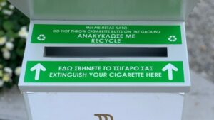 Cigaret Cycle: Ανακυκλώθηκαν πάνω από 1 εκατ. αποτσίγαρα