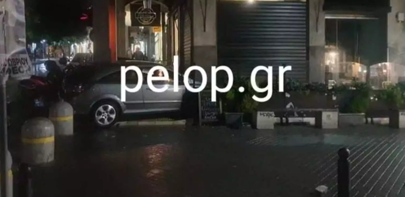 Πάτρα: Αυτοκίνητο «μπούκαρε» σε κρεπερί