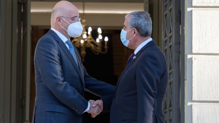 Ν. Δένδιας: Συναντήθηκε με τον πρόεδρο του Κοινοβουλίου του Ισραήλ (pics)