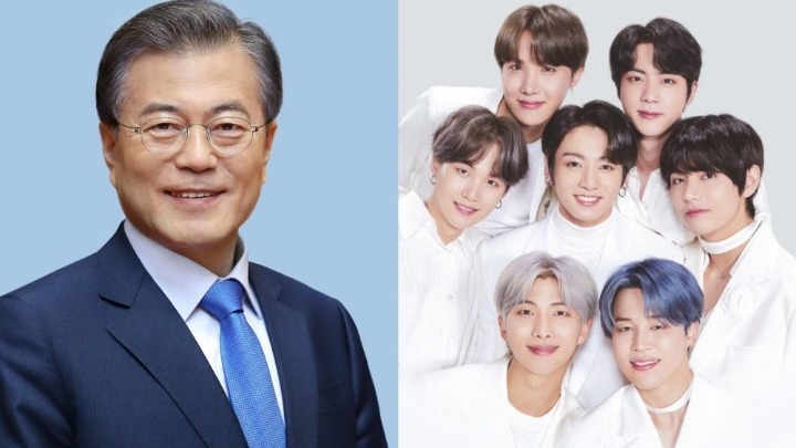 Συγχαρητήριο μήνυμα στους BTS από τον πρόεδρο της Νότιας Κορέας