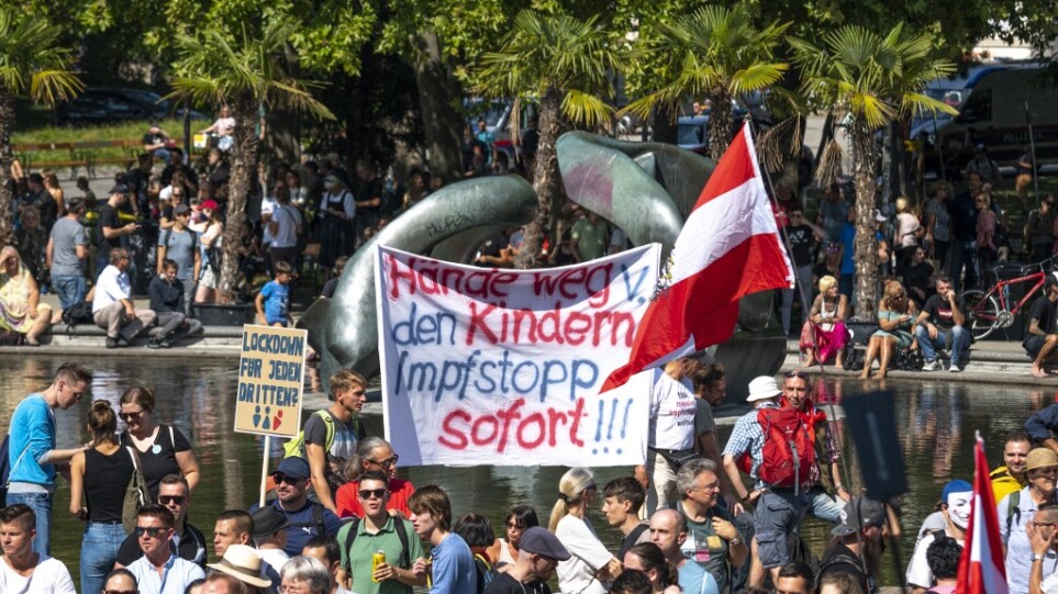Προ των πυλών το lockdown για τους ανεμβολίαστους στην Αυστρία – «Ντροπιαστικά χαμηλό» το ποσοστό εμβολιασμού
