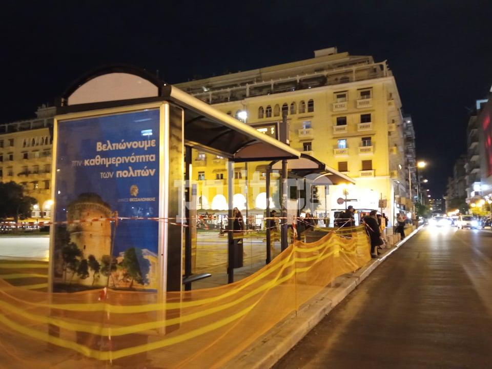 Τοποθετήθηκαν οι νέες στάσεις ΟΑΣΘ στην Αριστοτέλους – Πόσες θα μπουν συνολικά στην πόλη (pics)
