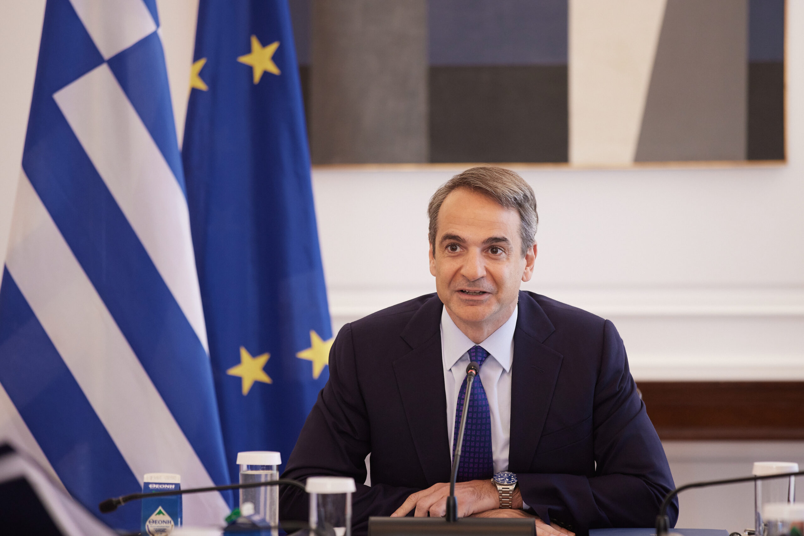 Μητσοτάκης: «Υπάρχει έξαρση περιστατικών μεταξύ ανεμβολίαστων» (vid & pics)