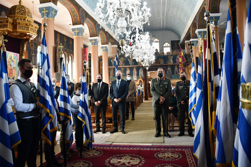 Στην επέτειο των Ελευθεριών της Φλώρινας ο Καλαφάτης: Δεν παραχωρούμε ούτε σπιθαμή γης και θάλασσας