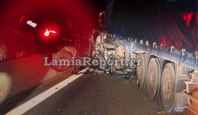 Εικόνες – σοκ από το τροχαίο του Αλέξη Κούγια με φορτηγό στην εθνική οδό (pics)