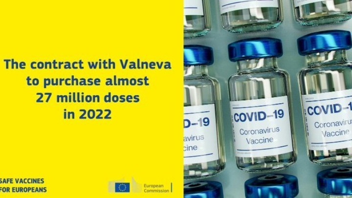 Κομισιόν: Εγκρίνεται η σύμβαση με τη Valneva για την εξασφάλιση ενός νέου εμβολίου