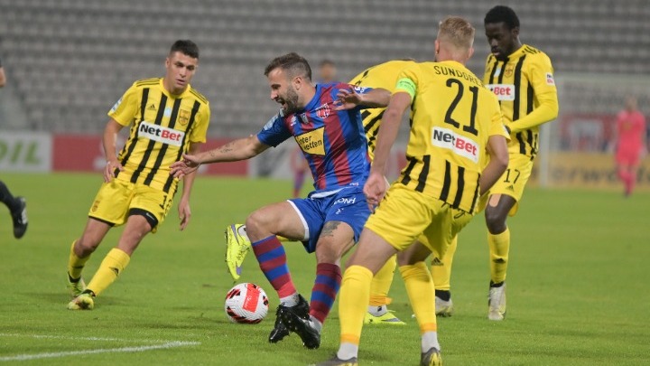 Ο Άρης επικράτησε 2-1 του Βόλου
