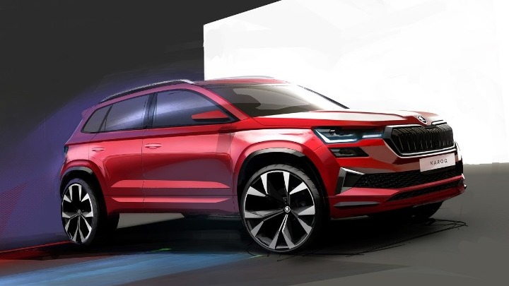 Skoda: Στη δημοσιότητα 2 σκίτσα του ανανεωμένου KAROQ (vid)