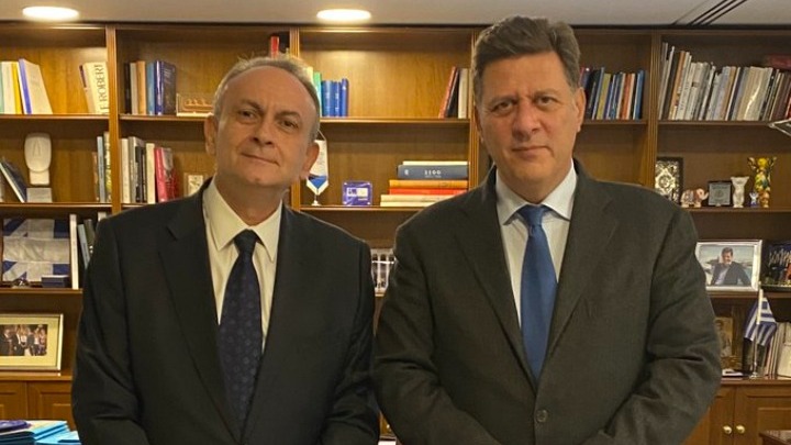 Η συνεργασία Ελλάδας – Βουλγαρίας και οι εξελίξεις στα Δ. Βαλκάνια το επίκεντρο της  συνάντησης Βαρβιτσιώτη και Βουλγάρου πρέσβη