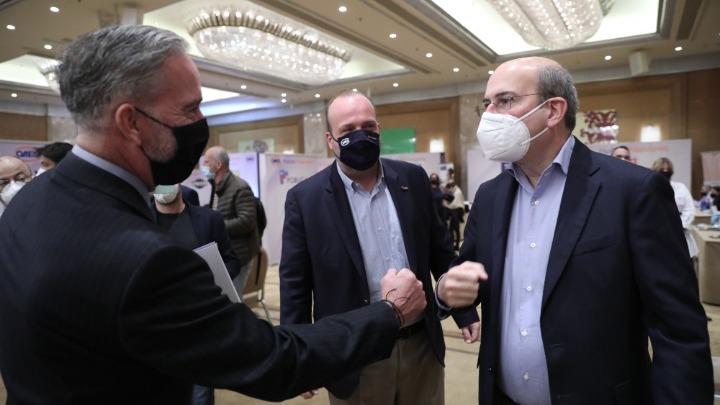 Οι Κ. Χατζηδάκης και Σπ. Πρωτοψάλτης στην «Ημέρα Καριέρας ΟΑΕΔ»