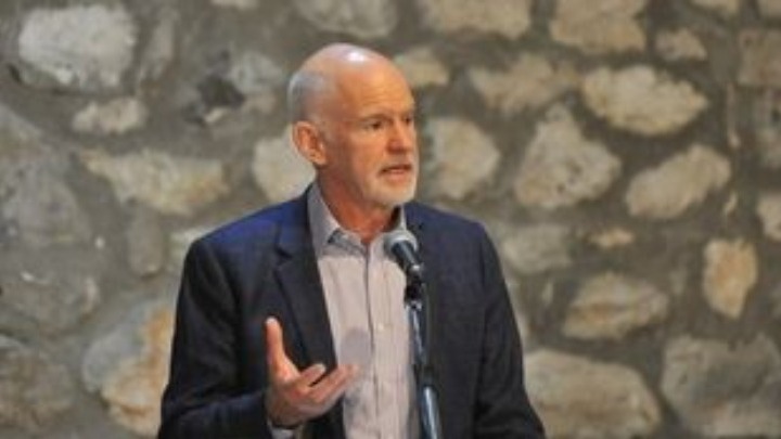 Σέρρες: Θερμή υποδοχή έγινε από φίλους και υποστηρικτές του Γιώργο Παπανδρέου