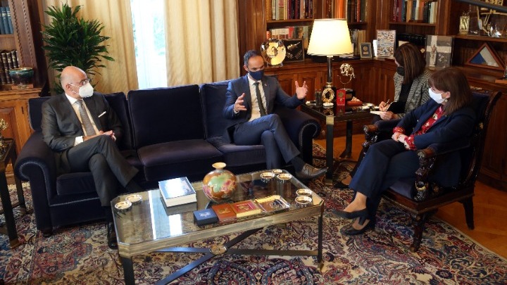 Κατερίνα Σακελλαροπούλου: Συνάντηση με τον ΥΠΕΞ της Σλοβενίας