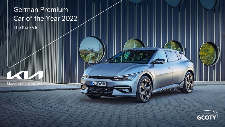 Kia: Το EV6 ανακηρύσσεται γερμανικό premium αυτοκίνητο του 2022