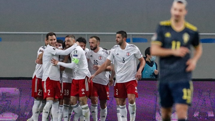 Γεωργία – Σουηδία 2-0: Ζωντανή η εθνική μας