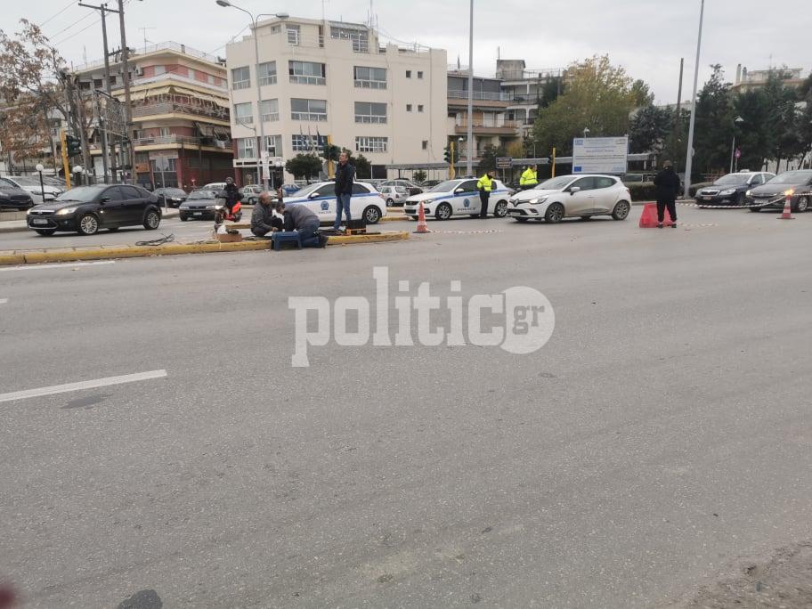 Θεσσαλονίκη: Εκτροπές κυκλοφορίας στην Δενδροποτάμου – Ταλαιπωρία για τους οδηγούς (pics)