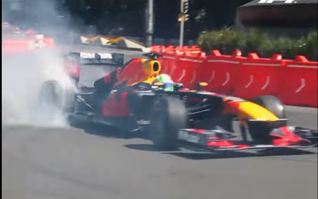 Ο Σέρχιο Πέρες πήρε την Red Bull του για «σπινιαρίσματα» στην πόλη του Μεξικού – Δείτε το βίντεο