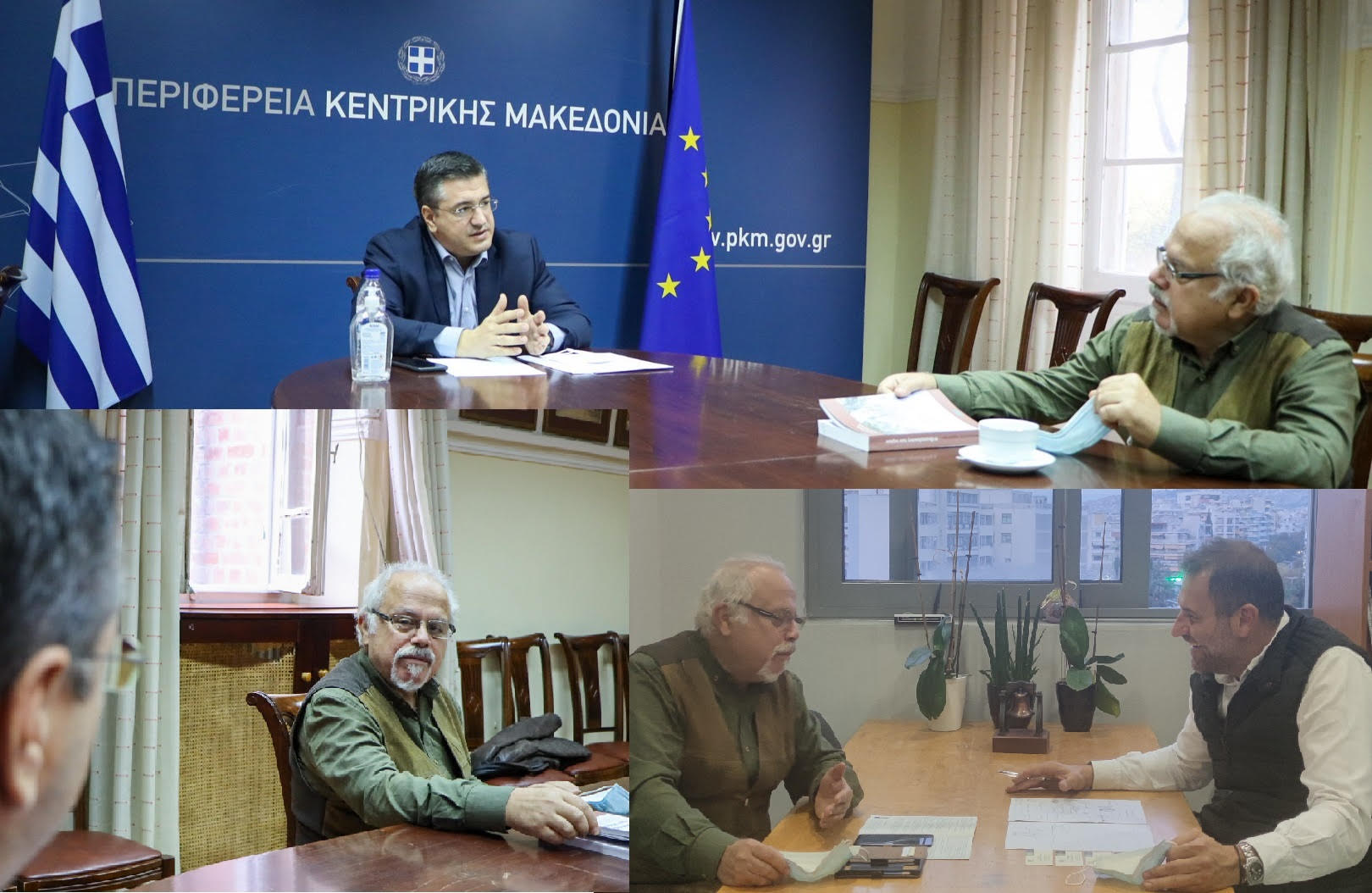 Συναντήσεις Τρεμόπουλου για τη ρύπανση με Τζιτζικώστα και Σ. Δημητριάδη