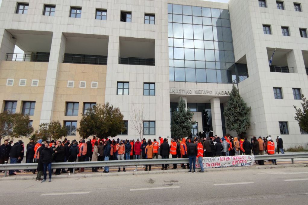 Καβάλα: «Αυτονόητη η θέση του ΚΚΕ δίπλα στους αγωνιζόμενους εργαζόμενους»