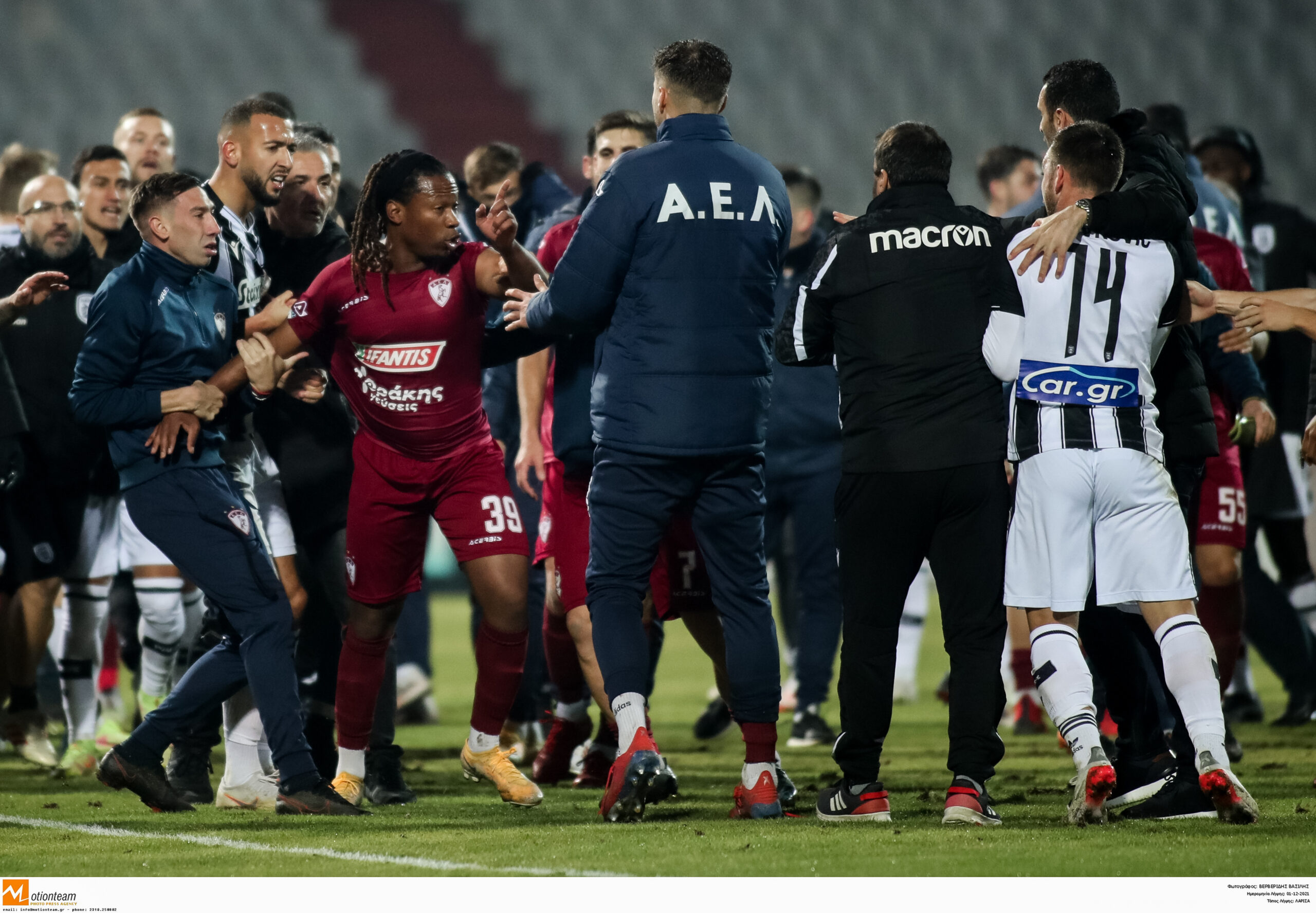 ΑΕΛ – ΠΑΟΚ: H Ένταση μεταξύ Μπαντιμπαγκά και Ζίβκοβιτς