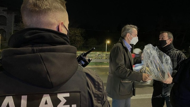 Κυρ. Μητσοτάκης: Ευχές σε αστυνομικούς της Ομάδας ΔΙΑΣ