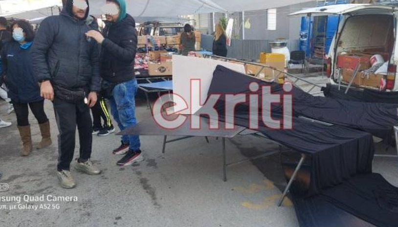 Αυτοκίνητο «μπούκαρε» στη λαϊκή αγορά και σκόρπισε τον… πανικό