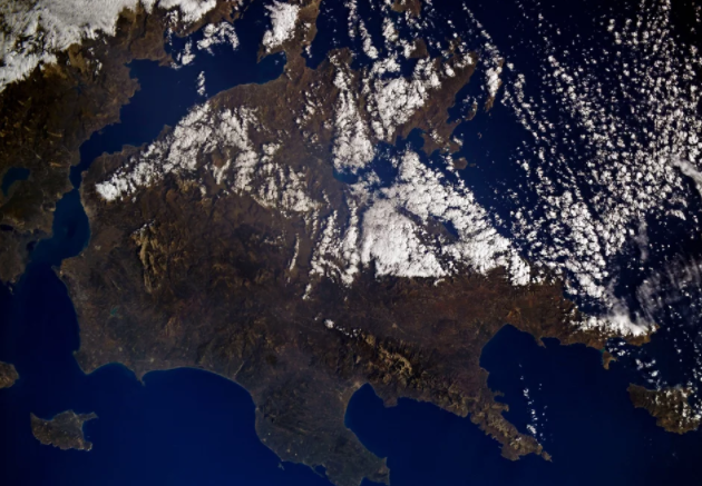 Φωτογραφία της Ελλάδας από το διάστημα από Ρώσο κοσμοναύτη – Τί σχολίασε