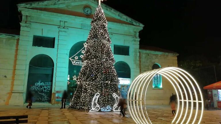 Χανιά: Φωτοδότηση του χριστουγεννιάτικου δέντρου της πόλης στις 9/12