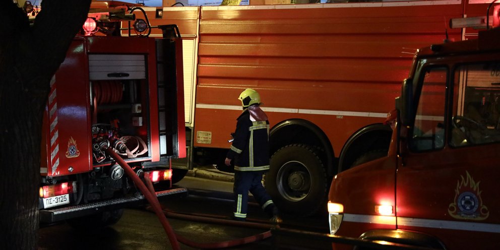 Θεσσαλονίκη: Φωτιά σε αποθηκευτικό χώρο εντός της ΒΙ.ΠΕ Σίνδου