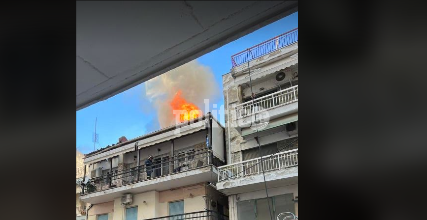 Συμβαίνει ΤΩΡΑ – Κορδελιό: Φωτιά σε διαμέρισμα (pics & vids)