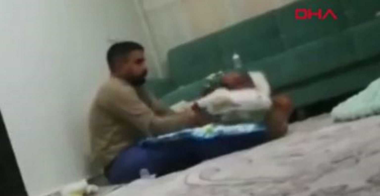 Τουρκία: Σοκαριστικό βίντεο – Πατέρας ξυλοκόπησε το μόλις 3 μηνών παιδί του (vid)