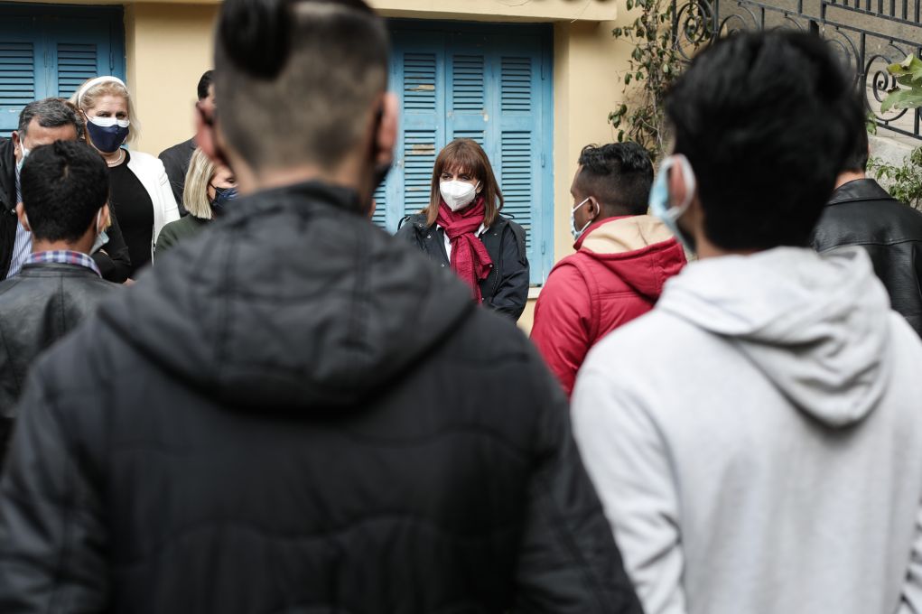 K. Σακελλαροπούλου: Επισκέφτηκε Δομή Φιλοξενίας Ασυνόδευτων Ανηλίκων (pics)
