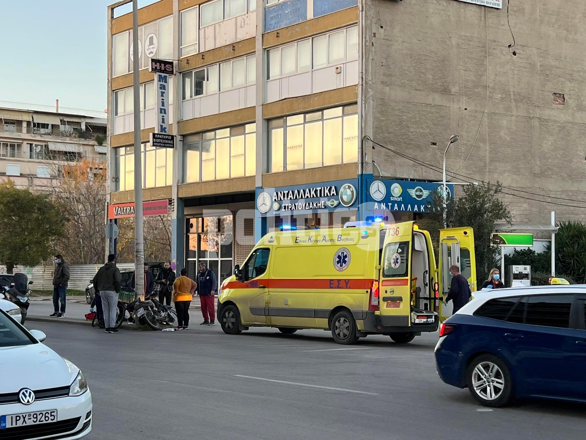 Θεσσαλονίκη: Τροχαίο στη Μοναστηρίου (pic)