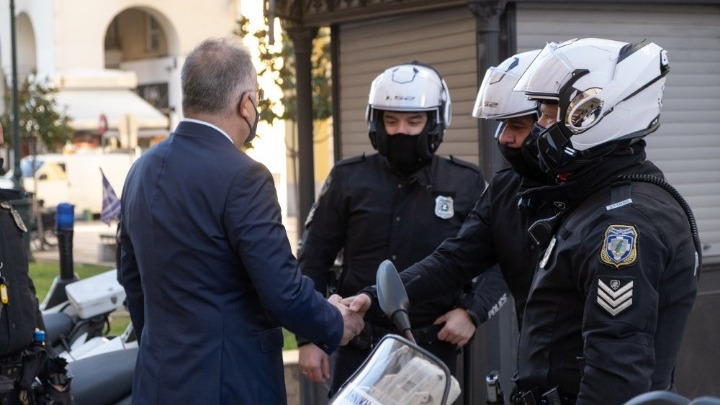 Βράβευση της ΕΛ.ΑΣ. από το υπουργείο Προστασίας του Πολίτη – Η ομιλία του Τ. Θεοδωρικάκου