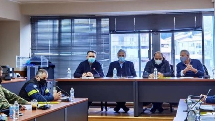 Αρωγή στους πληττόμενους κατοίκους, δήλωσε το υπουργικό κλιμάκιο που επισκέφτηκε τη Φλώρινα