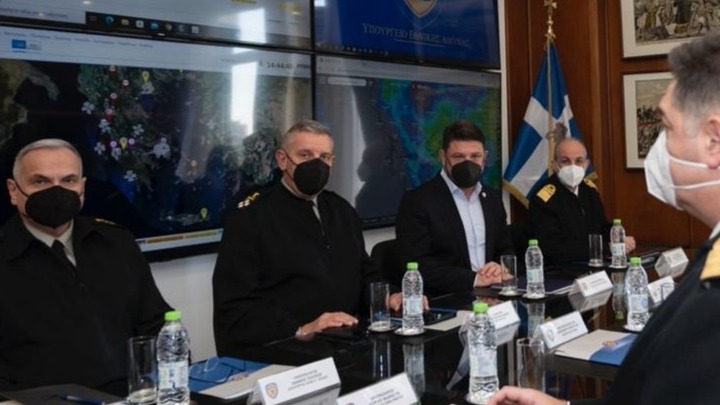 Κακοκαιρία «ΕΛΠΙΣ»: Έκτακτη σύσκεψη υπό τον υφυπουργό Εθνικής Άμυνας
