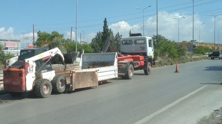 Θεσσαλονίκη: Εργασίες ασφαλτόστρωσης και τη Μ. Εβδομάδα την νύχτα στον Περιφερειακό