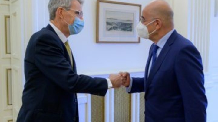 Συνάντηση Ν. Δένδια με Τζ. Πάιατ – Οι στρατηγικές ελληνοαμερικανικές σχέσεις στο επίκεντρο