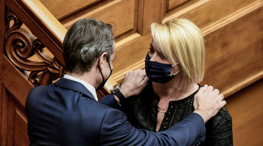 Τα θερμά συλλυπητήρια του Κυριάκου Μητσοτάκη στην Κατερίνα Μονογυιού